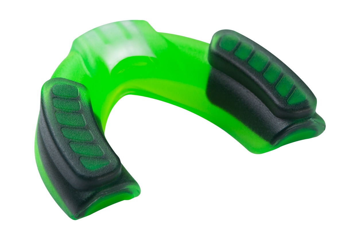 sports mouthguard green