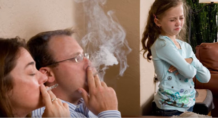 Smoking is bad for family